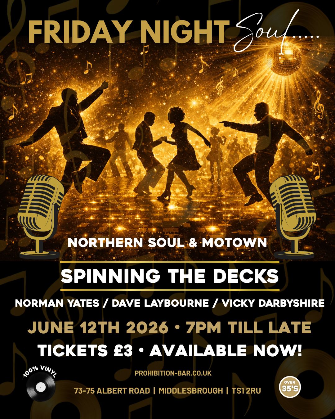 🎵 FRIDAY NIGHT SOUL – NORTHERN SOUL & MOTOWN! 🎵