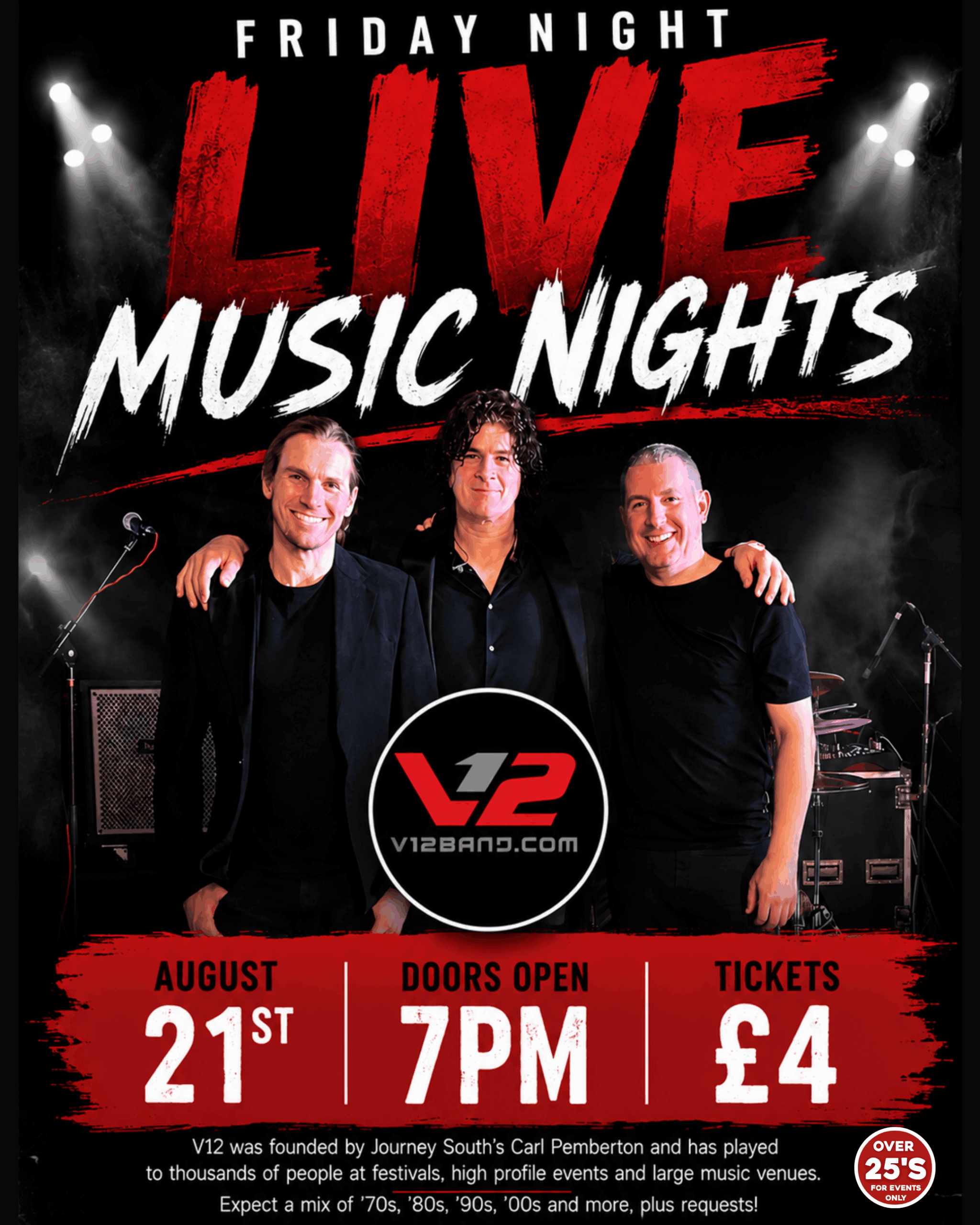 Friday Night Live Music Nights Launch at The Prohibition Bar!