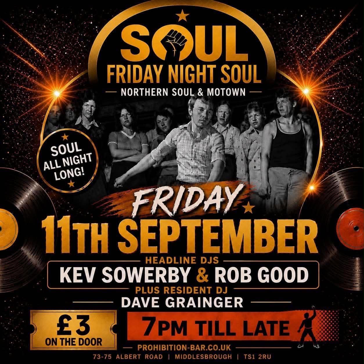 FRIDAY NIGHT SOUL IS BACK!